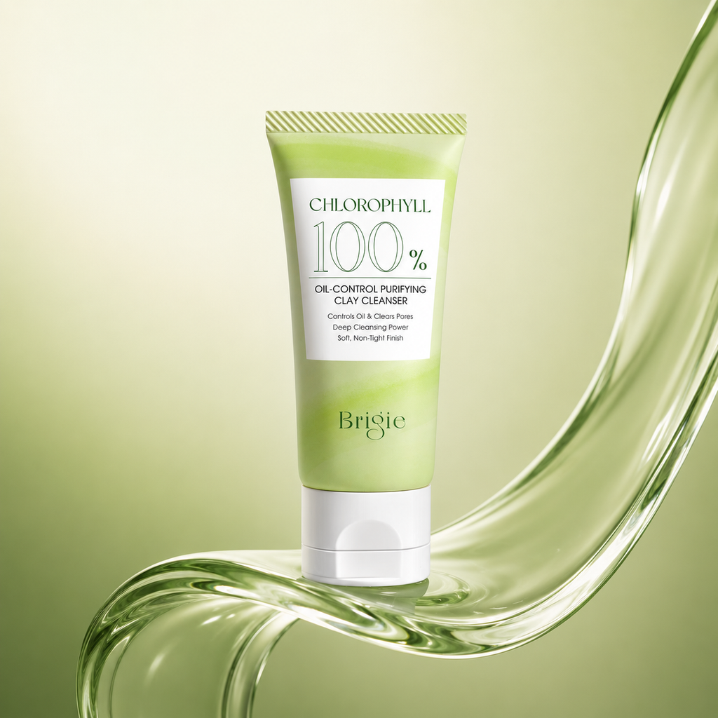 Cleanser Mud | Sữa rửa mặt đất sét kiểm soát dầu được chiết xuất 100% từ chất diệp lục