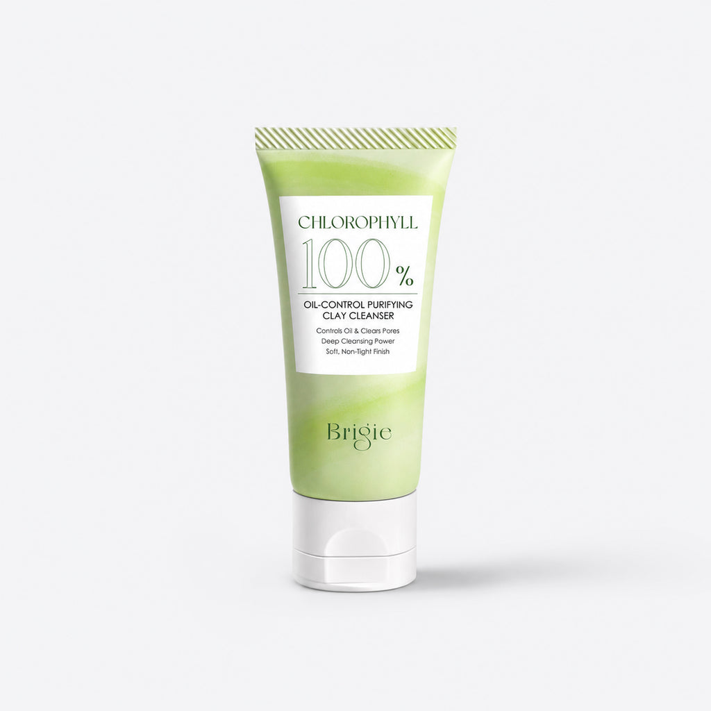 Cleanser Mud | Sữa rửa mặt đất sét kiểm soát dầu được chiết xuất 100% từ chất diệp lục