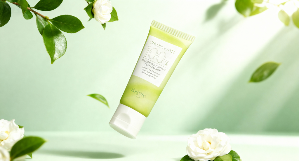 Cleanser Mud | Sữa rửa mặt đất sét kiểm soát dầu được chiết xuất 100% từ chất diệp lục
