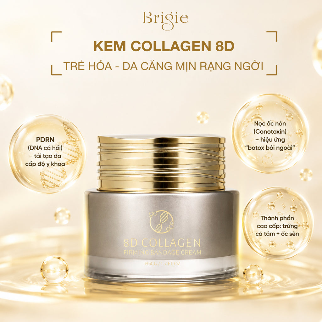 Kem Collagen Săn Chắc Da Bandage 8D Brigie