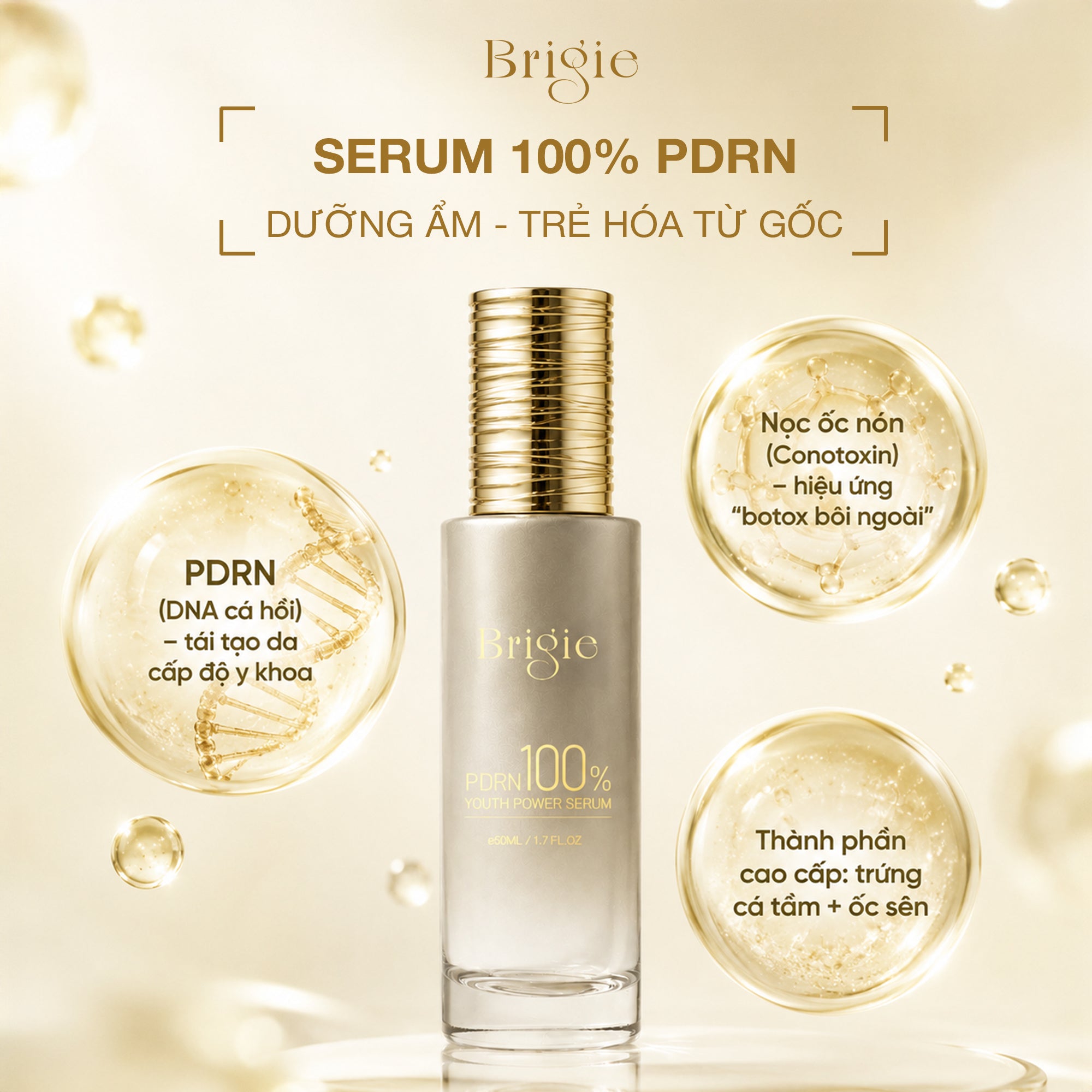 Serum Năng lượng tuổi trẻ 100% PDRN