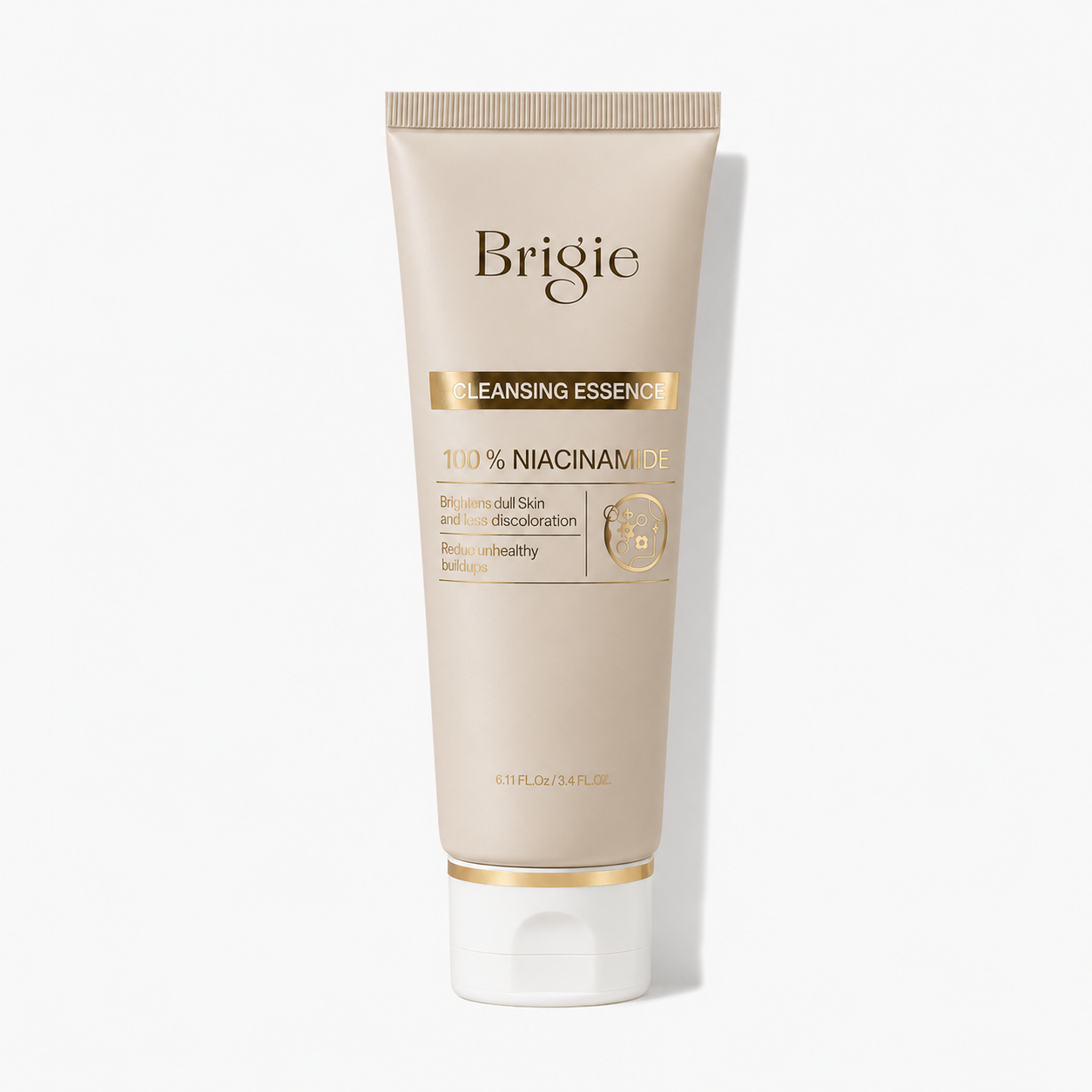 Tinh chất làm sạch da làm sáng da Brigie với 100% Niacinamide